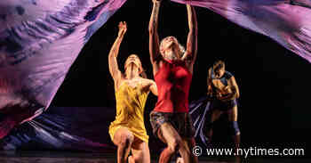 Review: Delayed by the Pandemic, Pilobolus Celebrates Its 50th