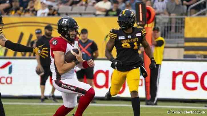 Rookie Dustin Crum to make first CFL start versus Blue Bombers