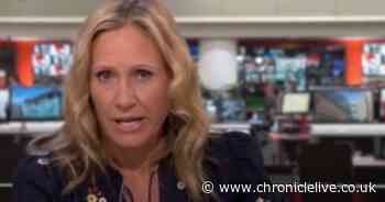 BBC's Sophie Raworth makes Huw Edwards 'resignation' correction in breaking news update