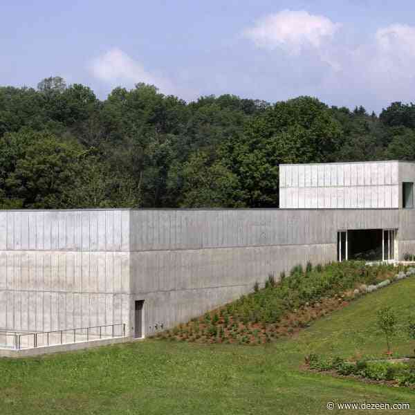 Monolithic New York museum pavilion features "perfect cube" gallery