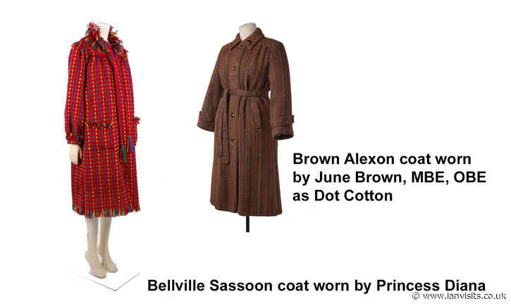 Princess Diana’s dress to go on display next to Dot Cotton’s overcoat