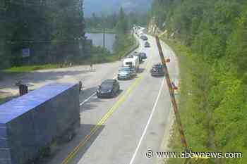 Multi-vehicle crash shuts down Highway 1 west of Revelstoke