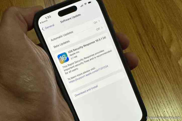 Apple re-issues emergency security update for iPhones and Macs