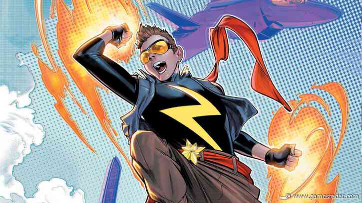 Spider-Boy is joined by a whole team of long lost sidekicks on "New Champions" variant covers