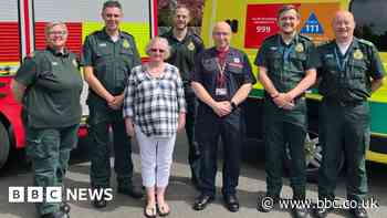Lancashire woman meets first responder who saved her life