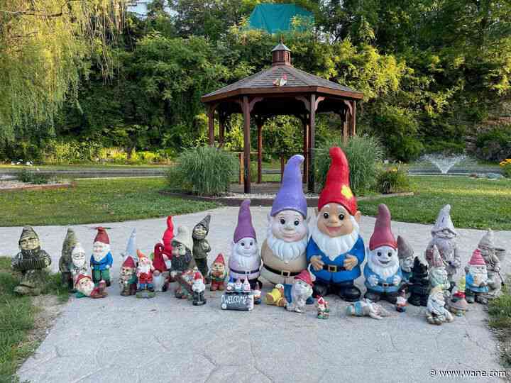 'Up to gnome good:' Dozens of gnomes pop up at Huntington park
