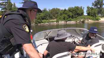OPP rescues children on inflatables swept away from shore in Wasaga Beach and urges parents to keep kids in sight