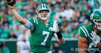 Roughriders quarterback Trevor Harris reflects on 100 career CFL starts