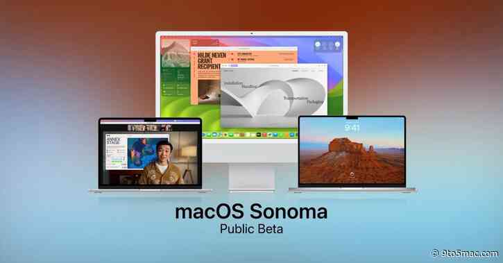 macOS Sonoma public beta now available, here’s what’s new