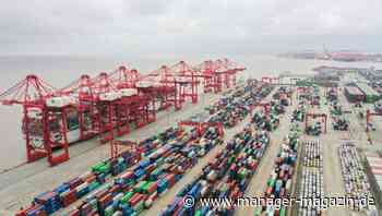 Chinas Exporte knicken heftig ein