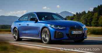 BMW targets 50,000 in U.S. EV sales this year as luxury sales rise