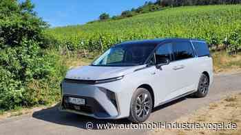 Fahrbericht Maxus Mifa 9: Konkurrenz für den ID Buzz