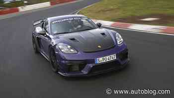 Manthey Kit for Porsche 718 Cayman GT4 RS makes it more track ready