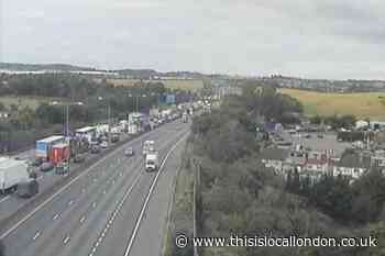 Dartford Crossing: Four vehicles crash causing seven miles of traffic