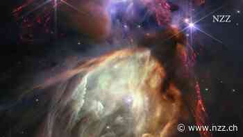 Das James-Webb-Teleskop feiert sich selbst – mit einem Bild einer Sternenstehungsregion