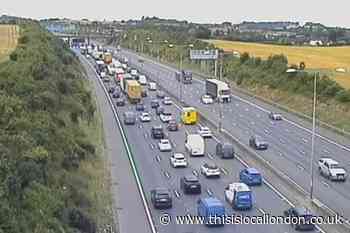RECAP: Dartford Crossing traffic after crash on M25