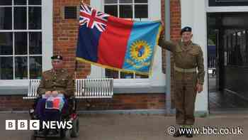 Hampshire veteran raises funds in plaque challenge