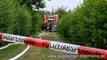 Erneuter Brand in Kleingartenanlage: Laubeninhaber kommt ins Krankenhaus