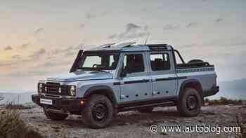 Ineos Grenadier Quartermaster pickup puts a bed on it