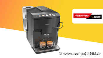 Nur kurz: Siemens-Kaffeevollautomat für unter 450 Euro bei Media Markt