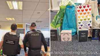 Fake designer perfume seized by police in town centre