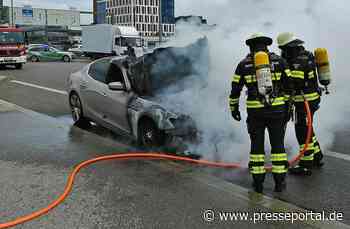 FW-M: Maserati gerät in Brand (Westend)