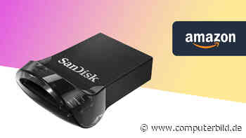 Amazon: Kompakter USB-Stick mit 128 GB von SanDisk für 12 Euro