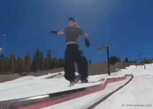 Mammoth Park Rats Are Skiing Like It's April