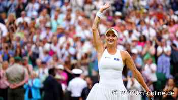 Wimbledon: Tschechin Vondrousova und Tunesierin Jabeur im Finale