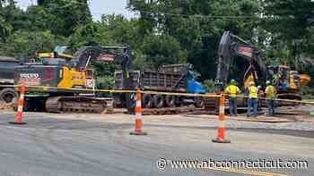 Water main break in Vernon affects hundreds of homes