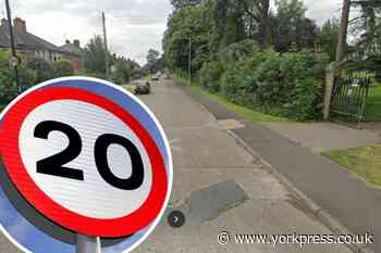 More 20mph signs approved in New Lane, Acomb, York