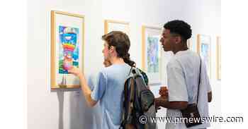 Charm of Jiangsu International Children's Painting Exhibition was held in Paris, France