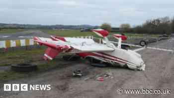 Aircraft struck lorry as it came into land in Somerset - report