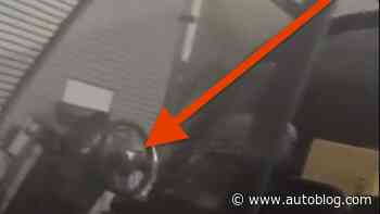 Is this a leaked video of Tesla's rumored self-driving Las Vegas passenger pod?