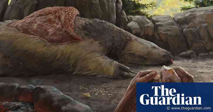 Giant sloth pendants indicate humans settled Americas much earlier than thought