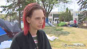 Encampment residents, advocates call for change as number of tents in front of Regina city hall grows