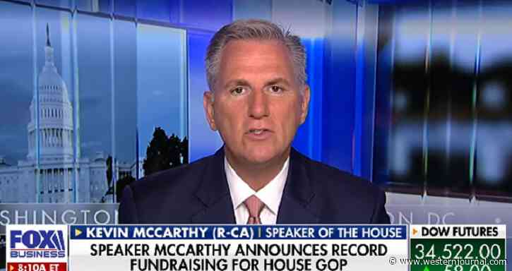 McCarthy Says House Republicans Have Broken a Record and It's a Good Sign for the GOP