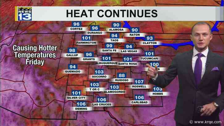 Heat wave continues