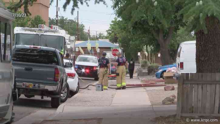 Albuquerque man set the house fire that killed himself and his son