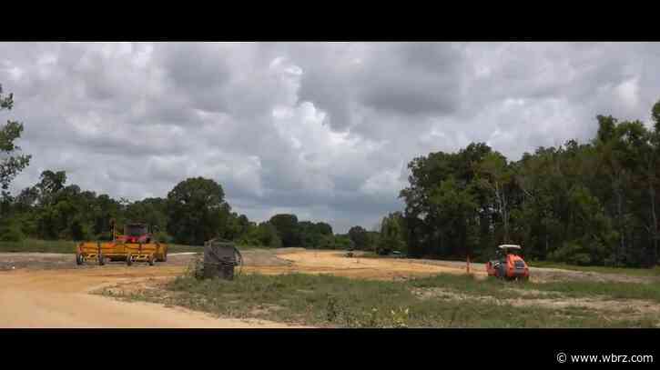 Progress on Pecue Lane interstate ramps now visible