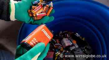Wirral Council urge residents to stop putting batteries in the bin