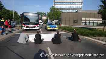 Letzte Generation: Erneut Straßenblockade in Braunschweig