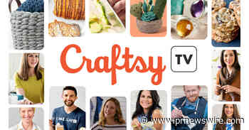 CraftsyTV Launches New Channel on Sling Freestream to Broaden Reach and Offer Creative Inspiration