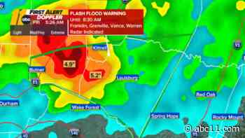 LIVE RADAR | Friday morning brings heavy rains, flash flood warning