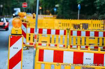 B68 auf Paderborner Haxtergrundbrücke nur einspurig befahrbar