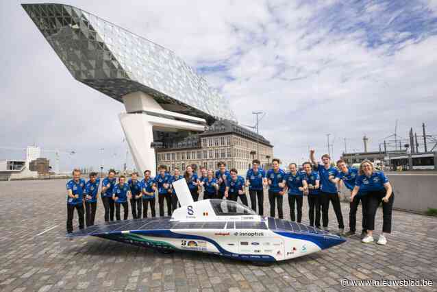 Innoptus Solar Team ontwikkelt tiende Belgische zonnewagen: “Hopelijk kunnen we onze wereldtitel in Australië verlengen”
