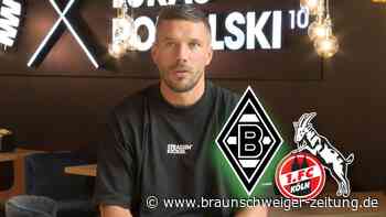 Podolskis Döner-Laden in Gladbach mit Farbe beschmiert