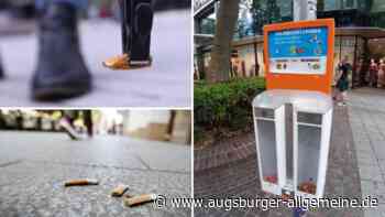 Ebu lässt Raucher in Ulm mit der Zigarettenkippe abstimmen