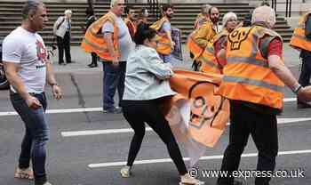 Grieving mum says 'you make me sick' as Just Stop Oil block road to summer holiday