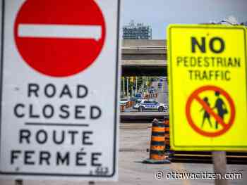 WATCH LIVE: Construction crews replace Bronson overpass
